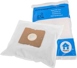 KLeanburg Stofzuigerzakken geschikt voor Bestron D0013S – Microvezel – 10 stuks incl. filter — thumbnail 1