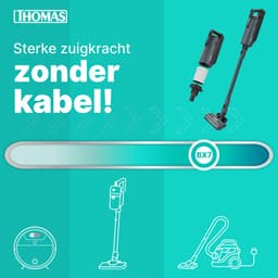 Thomas BX7 steelstofzuiger MET STOFZAK-Draadloos-vele accessoires-785305 — thumbnail 3