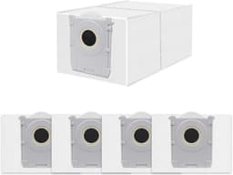 Stofzuigerzak gescht voor Ecovacs Deebot X8/X9 PRO Omni/T50 Pro Omni/T50 Max Pro/T50 Omni/T80/T30C robotstofzuiger,actieve koolstofzak accessoires,5 stuks 3L capaciteit stofzuigerzakken,reserveonderdelen ﻿ — thumbnail 1