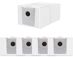 Stofzuigerzak gescht voor Ecovacs Deebot X8/X9 PRO Omni/T50 Pro Omni/T50 Max Pro/T50 Omni/T80/T30C robotstofzuiger,actieve koolstofzak accessoires,5 stuks 3L capaciteit stofzuigerzakken,reserveonderdelen ﻿