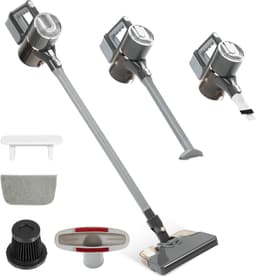 Draadloze Steelstofzuiger – 32000Pa Krachtige Zuigkracht – 1800mAh Accu & 900ml Stofbak – Lichtgewicht voor Harde Vloeren, Tapijt & Huisdierhaar – Inclusief Accessoires — thumbnail 1
