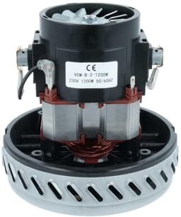 Reservemotor Stofzuiger - Motor Onderdeel - Stofzuigen - 1200W Vermogen - 14.5cm Hoog - Grijs — thumbnail 1