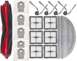 Accessoireset - 18-delige - Geschikt voor Roborock Q10 S5+ Robotstofzuiger - 1 Hoofdborstels, 2 Dweilpads, 4 Zijborstels, 6 HEPA-filters, 5 Stofzakken — thumbnail 1