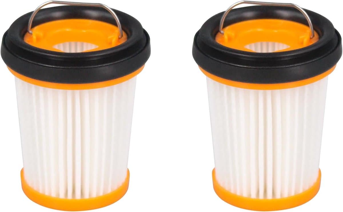 2x Filter geschikt voor Shark W1 WV200 WV201 WV205 Handstofzuiger - HEPA Filterset - Behoud van Zuigkracht - Anti-Allergie & Fijnstof - Vervangingsfilter — afbeelding 1