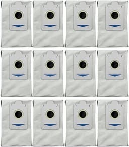 12 stofzuigerzakken Geschikt voor voor de Ecovacs T30S / T30S PRO / X5 Omni / Deebot X2 Omni / X2 Pro robots - Stofzuigeraccessoires - Stofzuigerzakken — thumbnail 1