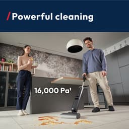 Hoover HW3 Vloerreiniger - Draadloze steelstofzuiger met dweilfunctie - 40 min - Zelfreinigend - Antiklit systeem voor haren - HW300 011 — thumbnail 2