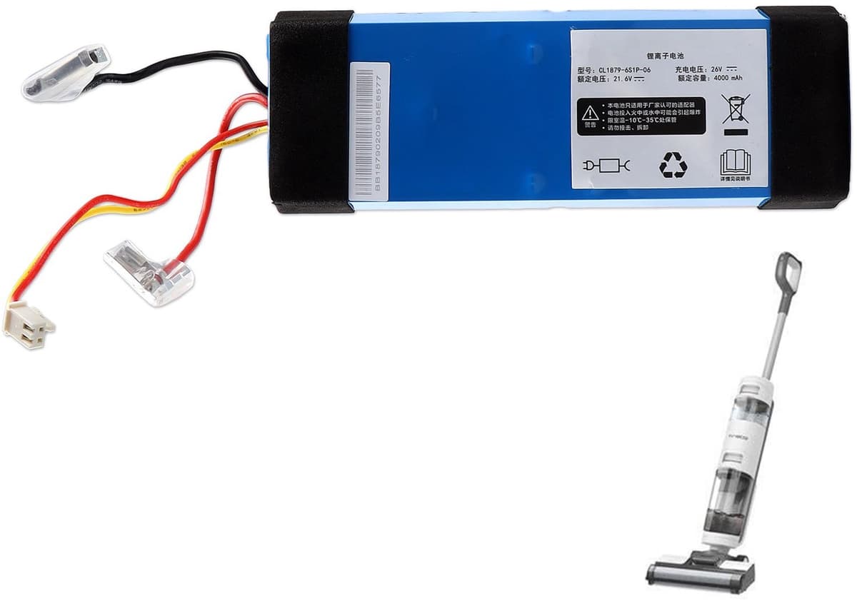 Stofzuigeraccu - 21,6 V - 4000 mAh - Li-ion — afbeelding 1