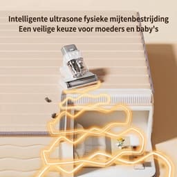 Matrasstofzuiger 300W – 12 kPa Zuigkracht – 72.000 Trillingen/min – Dubbele Stofbak 300 ml – UV-Licht – 65°C Warme Lucht – Voor Matras, Bed en Dierenhaar — thumbnail 4