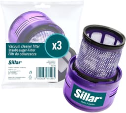 Sillar Set 3 stofzuigerfilters – wasbaar - vervangingsfilter geschikt voor Dyson V11 Absolute Pro SV14 Animal Total Clean V15 - vervangt 970013-02 — thumbnail 4