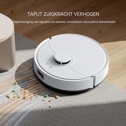 Teendow D63S Ultra - Robotstofzuiger - 10.000 Pa - Heetwaterreiniging — thumbnail 2