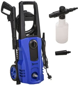 COVREO Hogedrukreiniger 1800 W 150 bar, 6 m slang, met wielen blauw — thumbnail 3