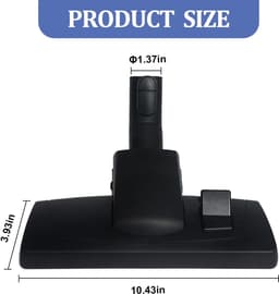 35 mm vloerborstel Geschikt voor stofzuigers - Accessoires Geschikt voor Miele Classic C1 stofzuigers — thumbnail 2