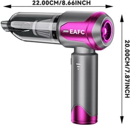 Handstofzuiger Draadloos – 16000 Pa – 4-in-1 Auto Stofzuiger – USB-C Oplaadbaar – 6000 mAh — thumbnail 2