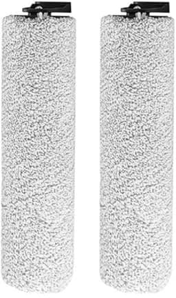 PromoHome Vervangende Borstelrollen Compatibel met Tineco Floor ONE S3 en iFloor 3 Breeze – Set van 2 Microvezel Rollen voor Nat en Droog Stofzuigen — thumbnail 3