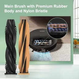 PromoHome 26-delige accessoireset voor Dreame L40s Pro Ultra, X50 Ultra Complete, L50 Pro Ultra, Matrix10 Ultra, Mova V50 Ultra Complete - 2 hoofdborstels, 6 stofzakken, 4 filters, 6 dweilen, 6 zijborstels — thumbnail 5