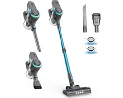 Draadloze Stofzuiger - Handstofzuiger Lichtgewicht - Dagelijkse Reiniging - 6-in-1 Configuratie - Tot 40 Minuten - Waterval