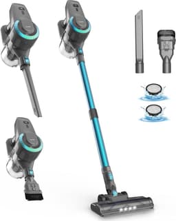Draadloze Stofzuiger - Handstofzuiger Lichtgewicht - Dagelijkse Reiniging - 6-in-1 Configuratie - Tot 40 Minuten - Waterval — thumbnail 1