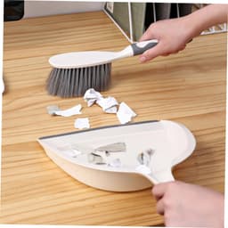 Mini Stoffer Set - Handige Schoonmaker - Bureau Opruimen - Compact Ontwerp - 35 cm Lengte - Zoals Getoond — thumbnail 5