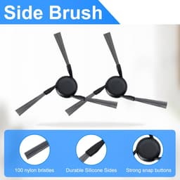 Dailygoods- Accessoireset voor Mova E40 Ultra - 1 Hoofdborstel - 4 Hepa-filters - 4 Wisserpads - 4 Zijborstels - 4 Stofzakken - Inclusief Borstel - Stofzuigeronderdelen — thumbnail 4