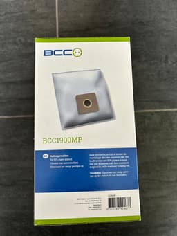 BCC universele stofzuiger zak 12 stuks voor Hoover, Electrolux, BCC type 1900P 1900 1900MP — thumbnail 2