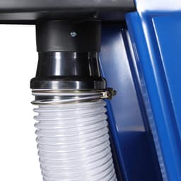 Stofafzuiger - Houtstofcollector - Werkplaats Reinigen - 550W Motor - 65 Liter Zak - Grijs — thumbnail 2