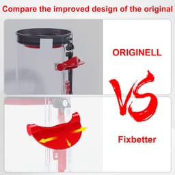 Store_8 - Stofbak Vervangende Onderdelen - Ideaal voor Dyson V10 V11 V12 V15 Outsize - Duurzaam en Gebruiksvriendelijk - Rood - Stofzuiger Accessoi... — thumbnail 4