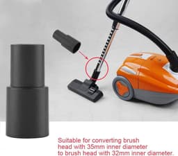 Dailygoods - Vacuum Cleaner Hose Set - Adapter Set - Zwart - 5-delige set - Geschikt voor 32-35mm adapters - Inclusief converter onderdelen — thumbnail 5