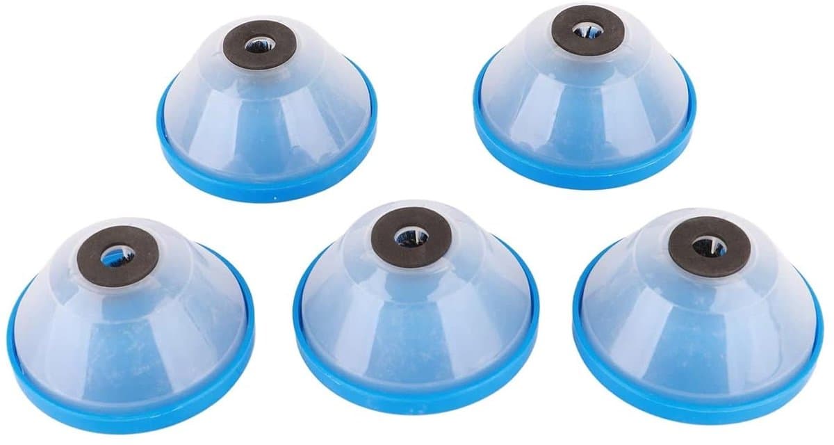 Boorstofvanger - Stofbak Gatenzaag - Stofvrij Boren - Anti-vibratie Spons - Grote capaciteit - Blauw — afbeelding 1