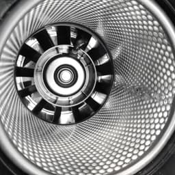 Stofzuiger - Afzuiger Ventilator - Lucht Zuiveren - Stil Ontwerp - 125 mm Diameter - Zwart — thumbnail 4