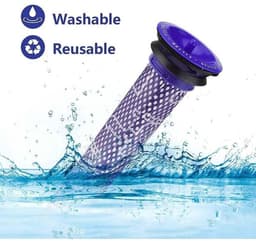 geschikt voor filters geschikt voor Dyson V8/V7, wasbaar geschikt voor filters, geschikt voor Dyson V7/V8 Absoluut- en Dierenstofzuigers, geschikt voor Dyson V8 stofzuiger accessoires, — thumbnail 2