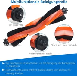 Deze 21-delige accessoire set Geschikt voor de stofzuiger is compatibel met Xiaomi X20+/X10+ en bevat: 1 hoofdborstel, 6 stofzakken, 4 dweilen, 6 zijborstels en 4 filters. — thumbnail 2
