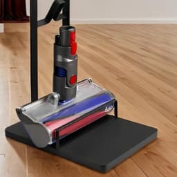 Stofzuigerhouder Compatibel Met Dyson V15 V12 V11 V10 V8 V7 V6 - Vloeropbergrek Met Wielen - Stofzuigerstandaard - Metalen Opbergbeugel/Houder — thumbnail 4