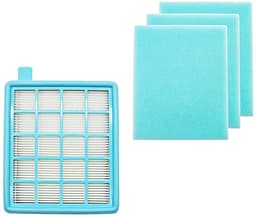 Dailygoods - Dailygoody - Buffalo-Mistral Netfilters - 4 stuks - Geschikt voor Philips stofzuigers - HEPA-filter - Verhoogt luchtkwaliteit - Eenvoudige vervanging — thumbnail 1