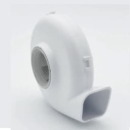 Vervangende Ventilatormotor - Zuigmotor Stofzuiger - Stofzuigen Thuis - Laag Geluidsniveau - 8 x 8 x 5 cm - Zwart — thumbnail 3