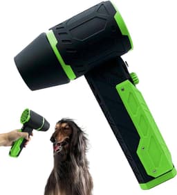 Elektrische Luchtblazer - Handheld Stofdoek - Snel Reinigen - Traploze Snelheid - 4000mAh Batterij - Grijs — thumbnail 1