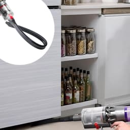Flexibele Spleetmondstuk voor Stofzuigers, 58 cm Lange Platte Nozzle, Accessoires voor Grondige Reiniging, Ideaal voor Krappe Ruimtes en Hoeken — thumbnail 3