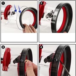 Afdichtring voor de bovenkant van de stofbak van de Geschikt voor Dyson V11 stofzuiger, vervangende pakking voor de stofbak. — thumbnail 4