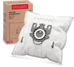 VANJOOL® Stofzuigerzakken voor Miele G/H/N – Geschikt voor Classic C1, Complete C2 & C3, Moulinex & Weltstar – 10 Stuks + 2 Filters – Sterke Filtratie & Perfecte Pasvorm — thumbnail 1