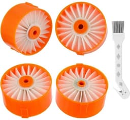 Set van 4 filterpatronen voor de Black & Decker BSV2020, BSV2020G en BSV2020P Powerseries snoerloze stofzuigers. — thumbnail 1