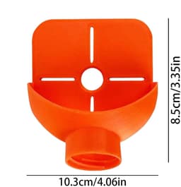 Stofverzamelaar Boor - Boorstofopvang - Werkplek Schoonhouden - Efficiënte Zuiging - 10.3 x 8.5 cm - Zwart — thumbnail 4