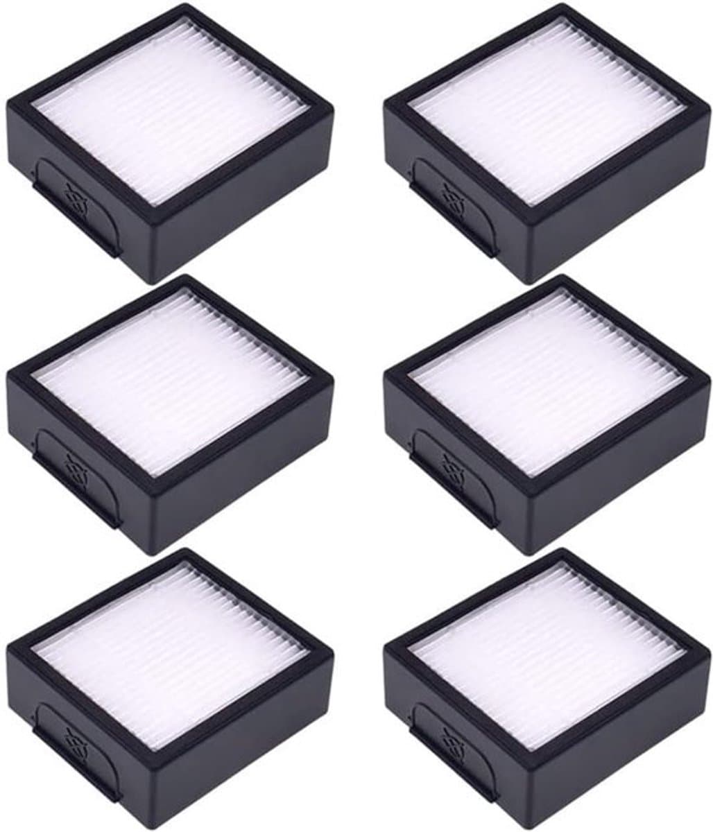 HEPA-filter - 6 stuks - Geschikt voor Combo for Roomba i3 i3+ i7 i7+ i4 i6 i6+i8 i8+/Plus E5 E6 E7 J7 - Geschikt voor iRobot Roomba Combo J7+ plus - robotstofzuiger HEPA-filters accessoirekit — afbeelding 1