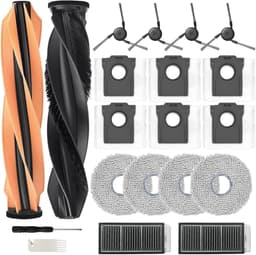 Accessoires Set Geschikt voor Dreame X50 Ultra / L50 Pro / L40s Pro Ultra - 18-Delige Onderhoudskit - Inclusief Hoofdborstel, Zijborstels, Filters, Stofzakken & Dweildoeken — thumbnail 1