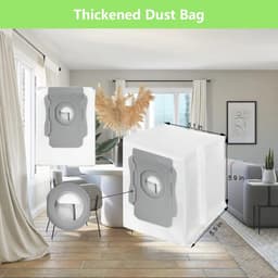 Accessoirekit - geschikt voor iRobot Roomba I7+/I3+/I5+/I6+/J7+/J8+/E5 E6 E7 - 2 rubberen borstels + 6 zijborstels + 6 filters + 6 stofzakken + 1 schroevendraaier + 1 kleine gele borstel - 22 stuks — thumbnail 4