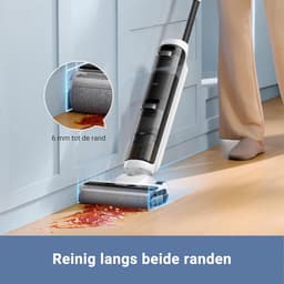 Natte droge stofzuiger - Steelstofzuiger allesreiniger - Vloeren reinigen - Automatische zelfreiniging - 4 kg lichtgewicht - Wit — thumbnail 5