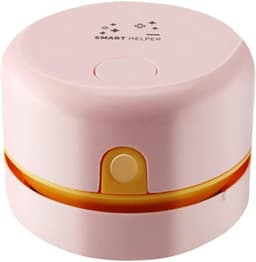 Mini Stofzuiger - Draagbaar Bureau Vacuüm - Snel Kleine Kruimels - USB Oplaadbaar - Compact Ontwerp - Roze — thumbnail 1