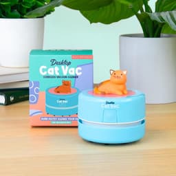 Oplaadbare Mini Stofzuiger voor Bureau met Kattenontwerp — thumbnail 4