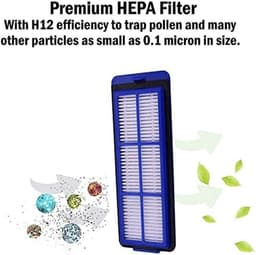 Reservefilter, accessoires, compatibel met Eufy RoboVac 11S Max, 15C Max, 30C Max, G10, G20, G30 robotstofzuiger, 12 stuks — thumbnail 4