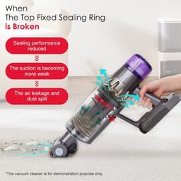 Vervangende afdichtring geschikt voor reparatieonderdelen van de Dyson V11 stofzuigerring — thumbnail 4
