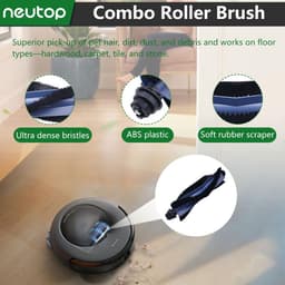 Geschikt voor accessoires voor de eufy omni C20 robotstofzuiger: hoofdborstel, zijborstel, filter, dweil en stofzak — thumbnail 4