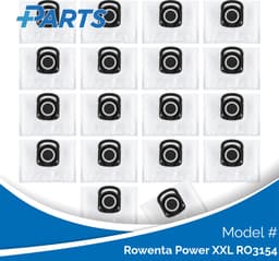 Rowenta Power XXL RO3154 Stofzakken (18 Stuks, Plus.Parts® alternatief voor ZR200540) — thumbnail 1